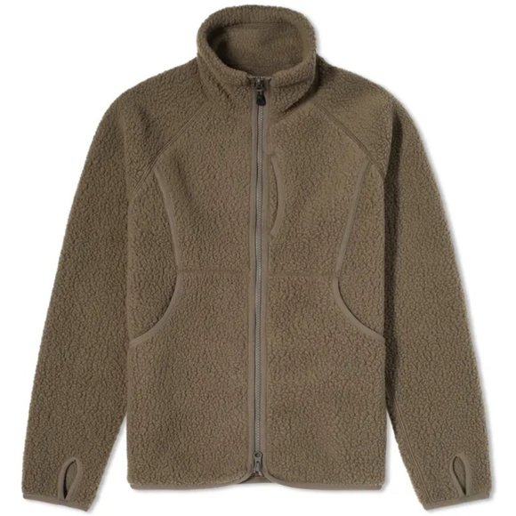 Snow Peak Other - NEW Snow Peak Khaki Thermal Boa Fleece Jacket Small